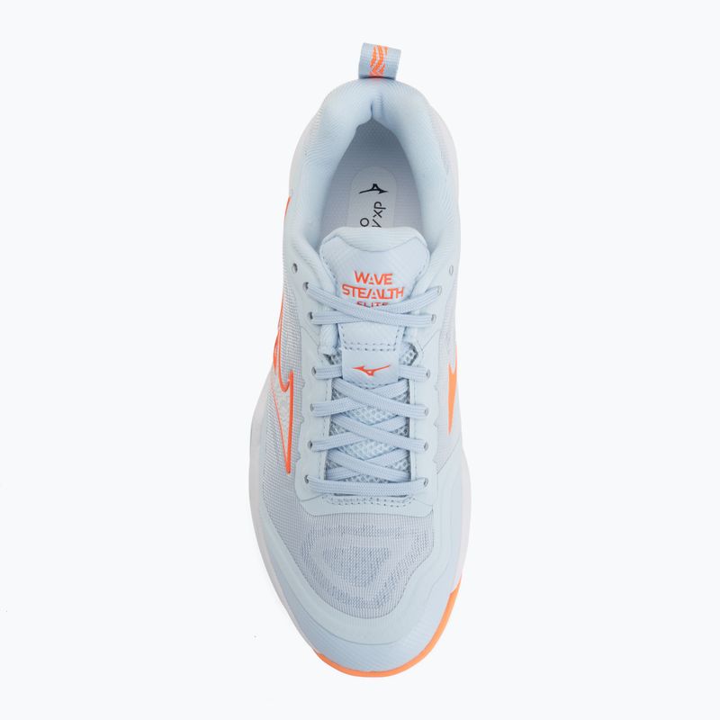 Дамски обувки за хандбал Mizuno Wave Stealth Elite blue finch/white 5