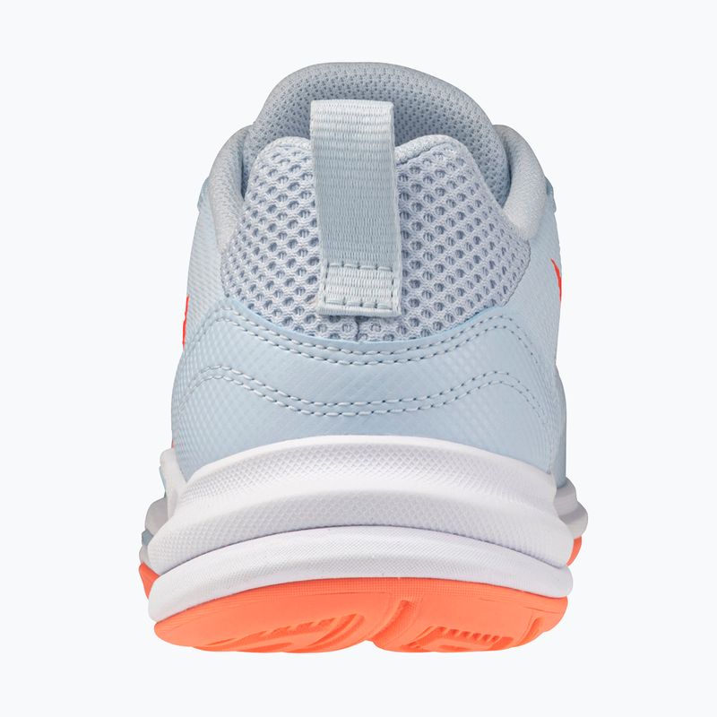 Дамски обувки за хандбал Mizuno Wave Stealth Pro blue finch/lava orange 9