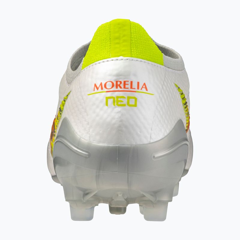 Футболни обувки Mizuno Morelia Neo V β Japan AG white/lava orange/evening primrose 3
