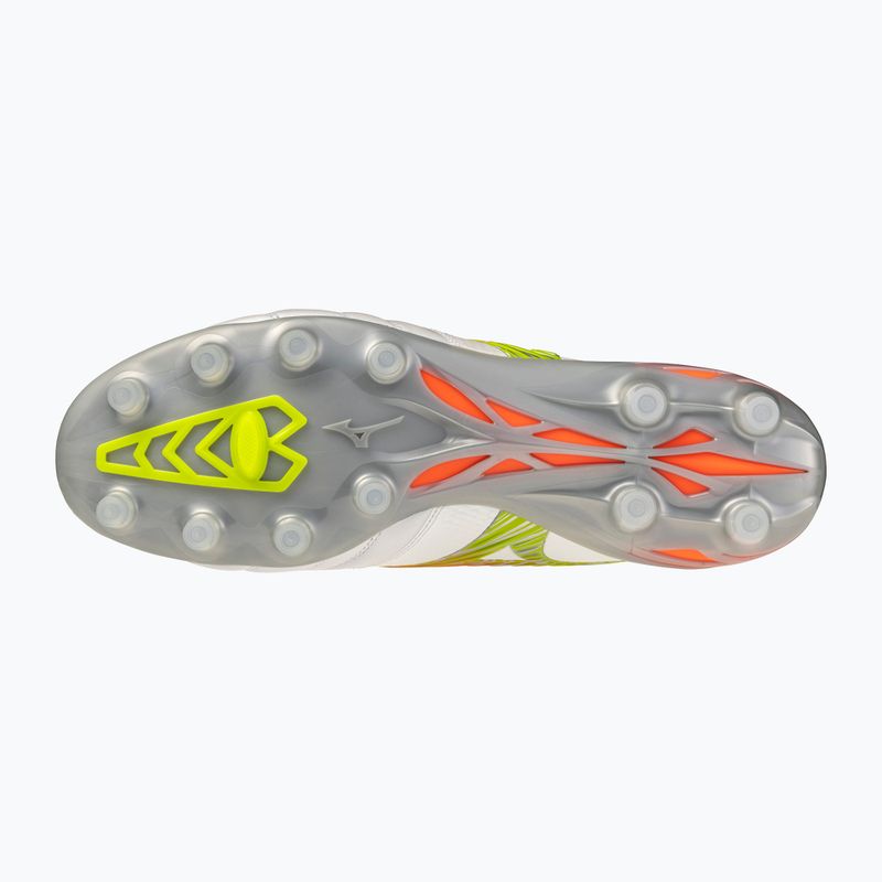 Футболни обувки Mizuno Morelia Neo V β Japan FG white/lava orange/evening primrose 2