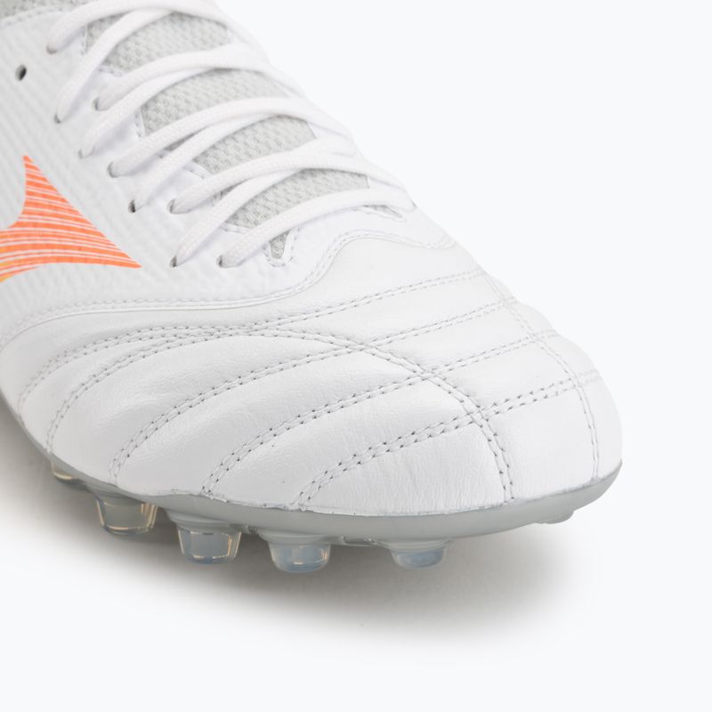 Футболни обувки Mizuno Morelia Neo V β Pro AG white/lava orange/evening primrose 7