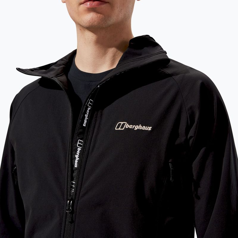 Мъжко софтшел яке Berghaus Skelbo black 5