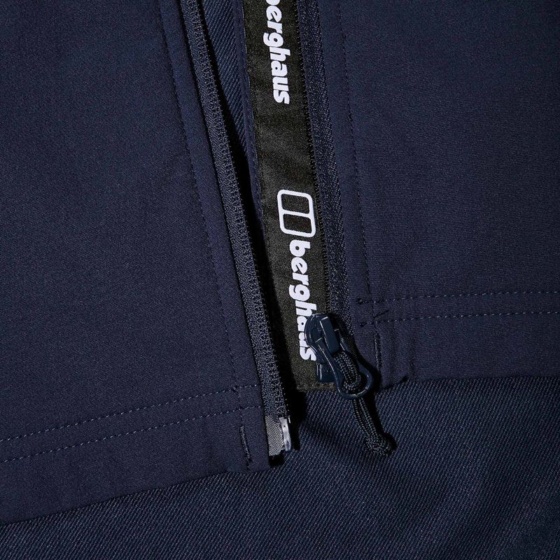 Мъжко софтшел яке Berghaus Skelbo dark blue 8