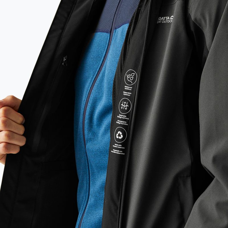 Мъжко софтшел яке REGATTA Birchdale II ash/black 7