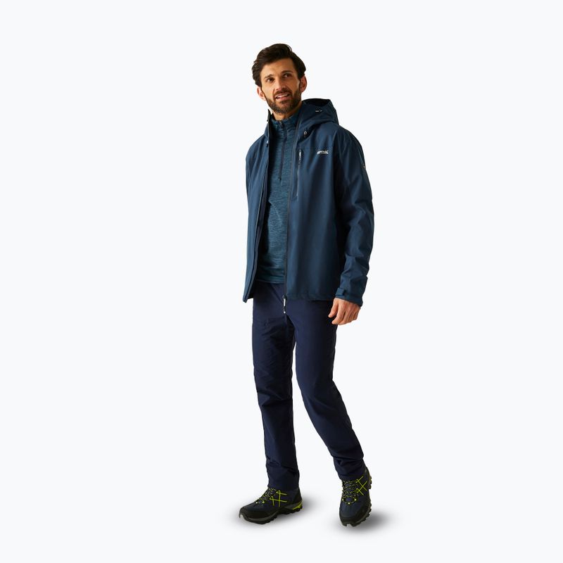 Мъжко софтшел яке REGATTA Birchdale II moonlight denim/navy 2