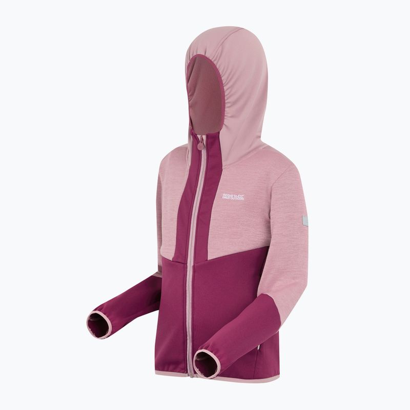 Детска поларена качулка REGATTA Dissolver X beaujolais/lilas 8
