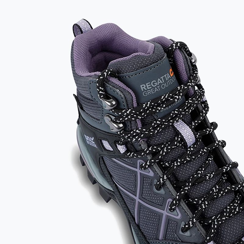 Мъжки туристически обувки REGATTA Samaris III seal grey/purple 4