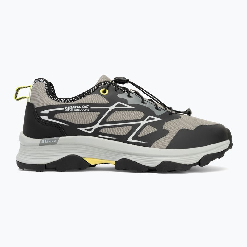 Мъжки ботуши за трекинг REGATTA Blaze grey/black/lime 2