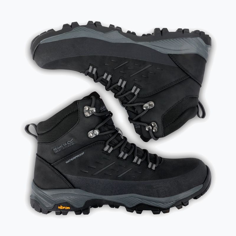 Мъжки туристически обувки REGATTA Blake black 5
