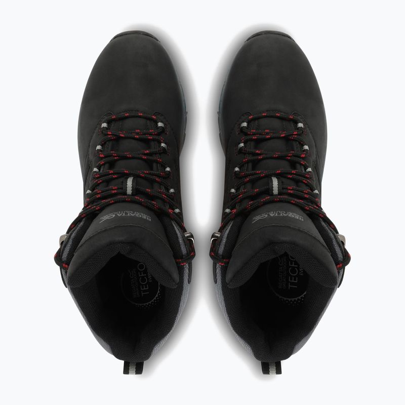 Мъжки туристически обувки REGATTA Amble black/rio red 13