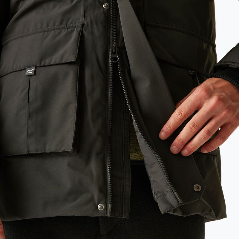 Мъжко непромокаемо яке REGATTA Marron black 8
