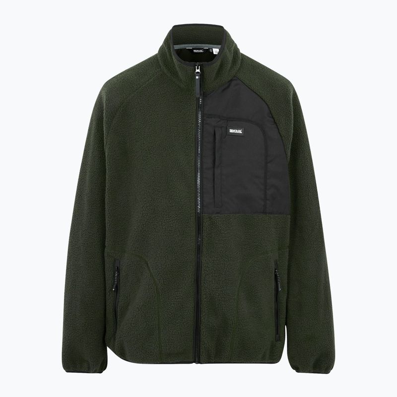 Мъжки поларен суитшърт REGATTA Frankie Borg dark khaki 5