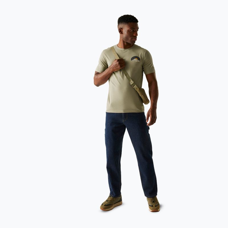 Мъжка тениска REGATTA ClineIX golden sand 2