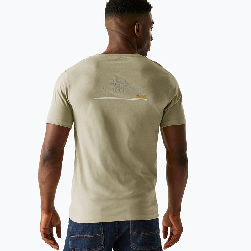 Мъжка тениска REGATTA ClineIX golden sand 3
