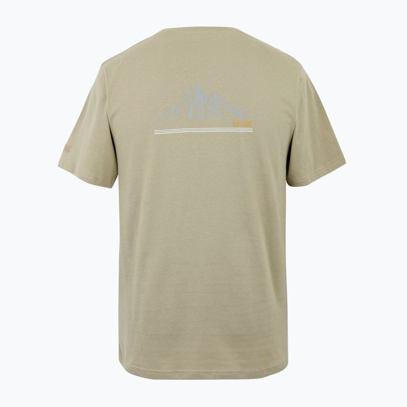 Мъжка тениска REGATTA ClineIX golden sand 6