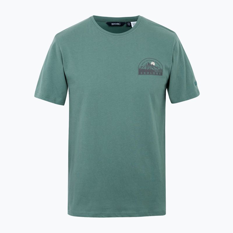мъжка тениска REGATTA ClineIX spruce green 6