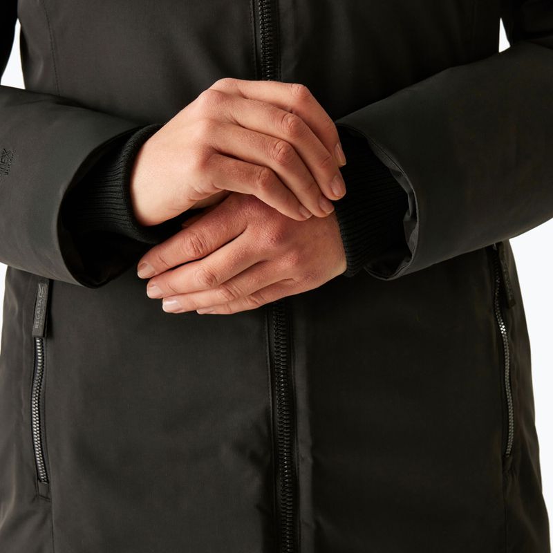 Дамско непромокаемо яке REGATTA Marron black/mocha 6