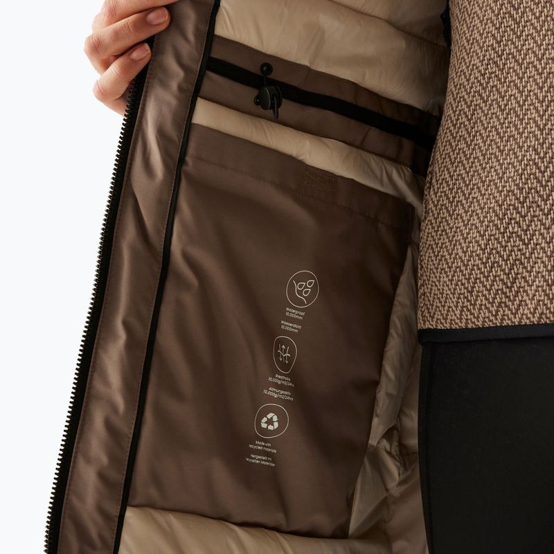 Дамско непромокаемо яке REGATTA Marron mocha/perfectly pale 8