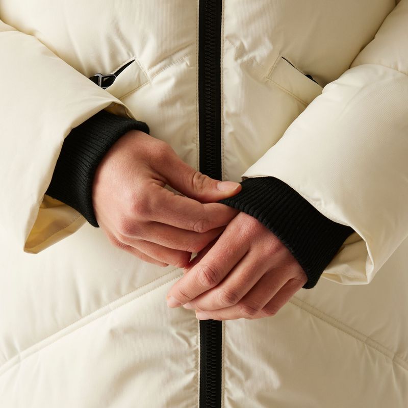 Дамско ватирано яке REGATTA Ujeane stone white/black 7