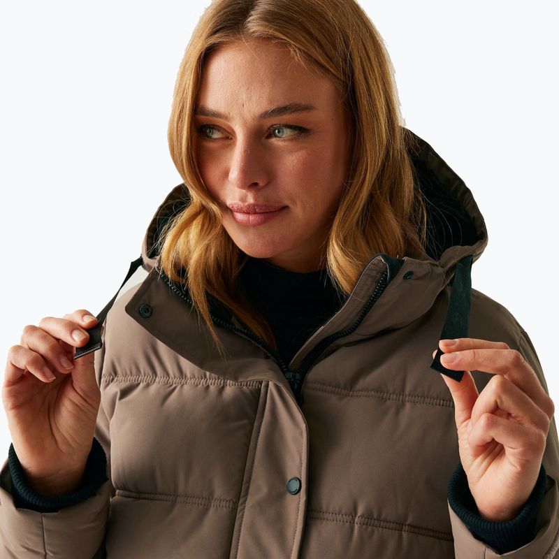 Дамско ватирано яке REGATTA Eryn mocha/black 4