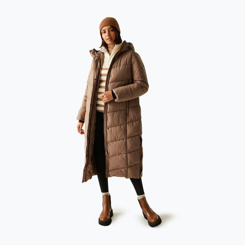 Дамско ватирано яке REGATTA Eloria mocha 2