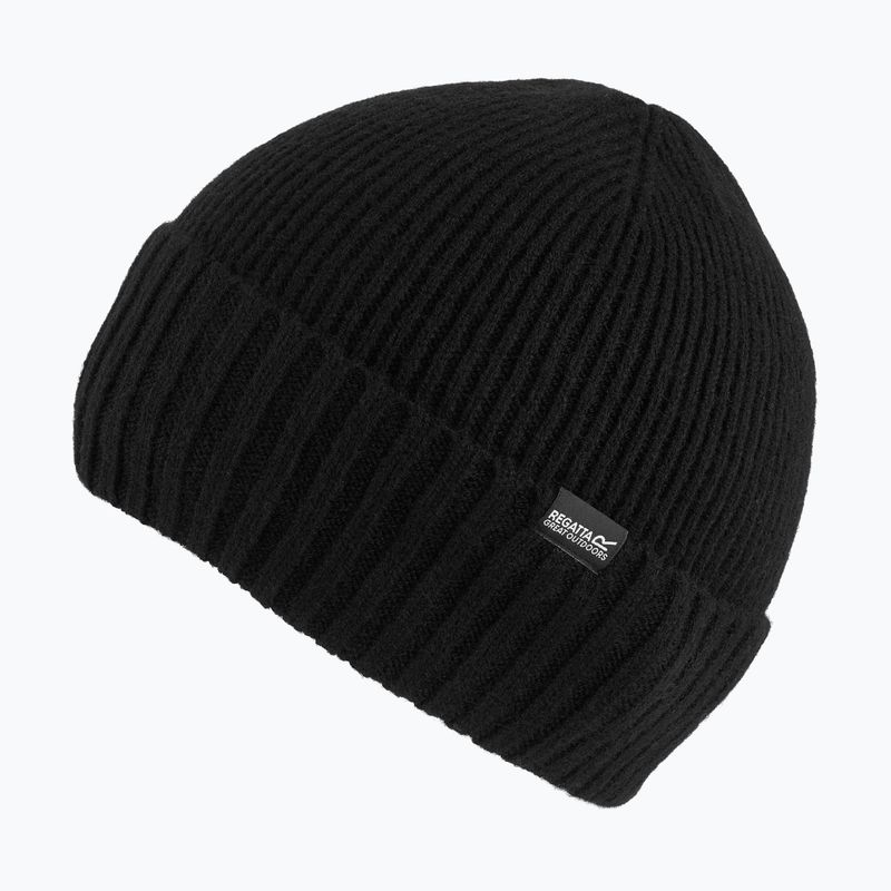 Дамска зимна шапка REGATTA Ribbed Basic black 2
