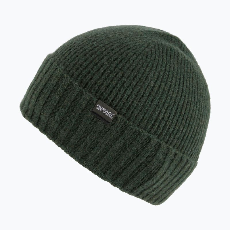 Дамска зимна шапка REGATTA Ribbed Basic dark khaki 2