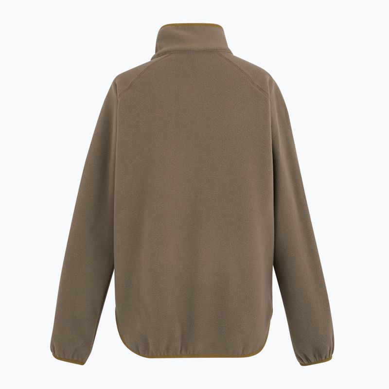 Дамски поларен суитшърт REGATTA Frankie Full Zip mocha 7