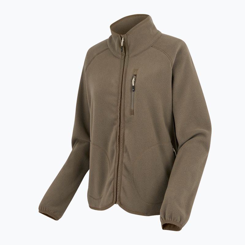 Дамски поларен суитшърт REGATTA Frankie Full Zip mocha 8