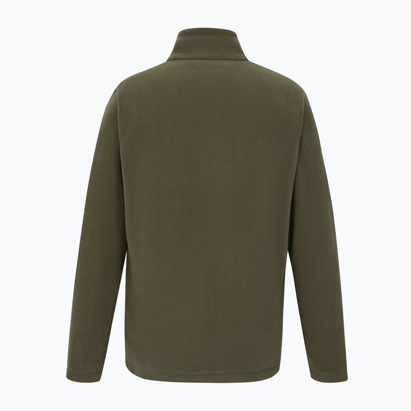 Детски поларен суитшърт Regatta King II olive night 2