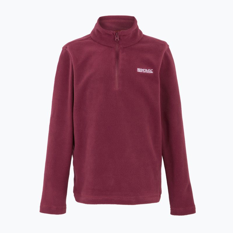Детски поларен суитшърт REGATTA Hot Shot II dark pimento