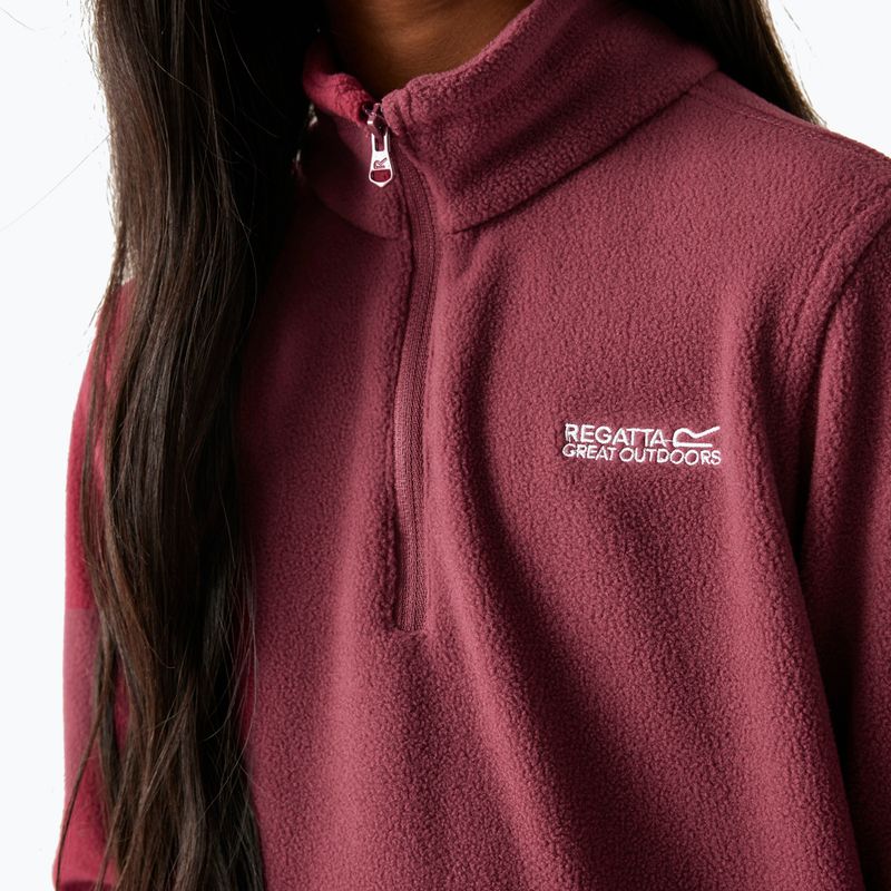 Детски поларен суитшърт REGATTA Hot Shot II dark pimento 7