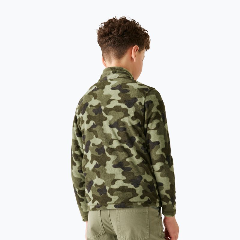 Детски поларен суитшърт REGATTA Hot Shot II olivntcampr 3