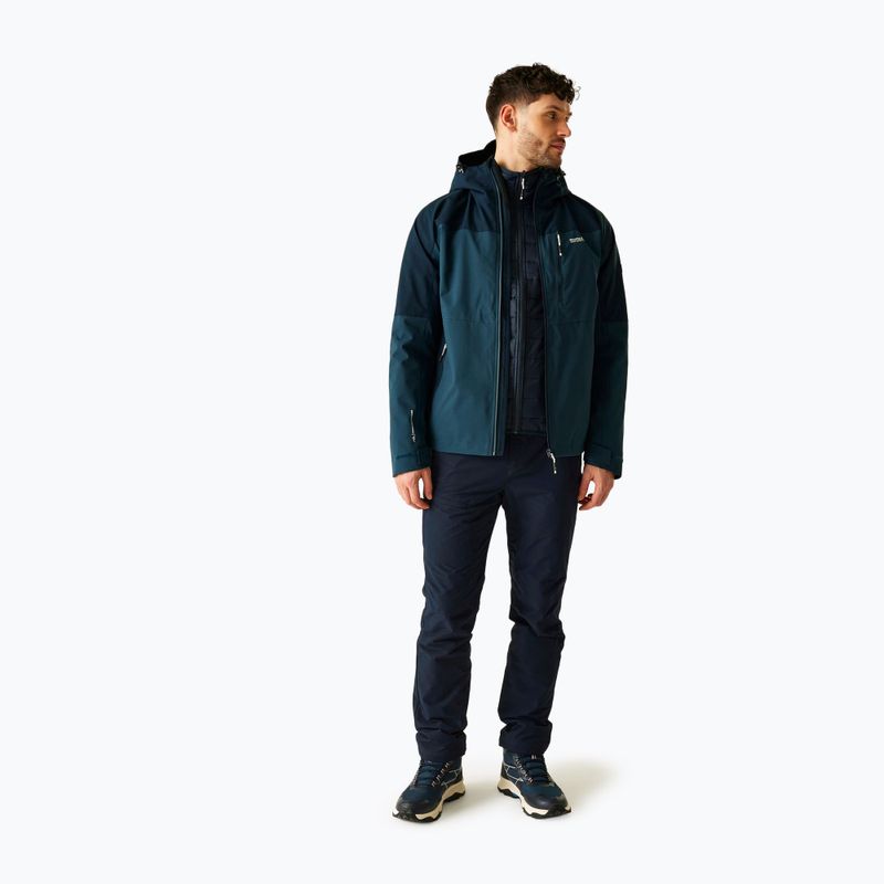 Мъжко яке 3 в 1 REGATTA Wentwood moonlight denim/navy 2