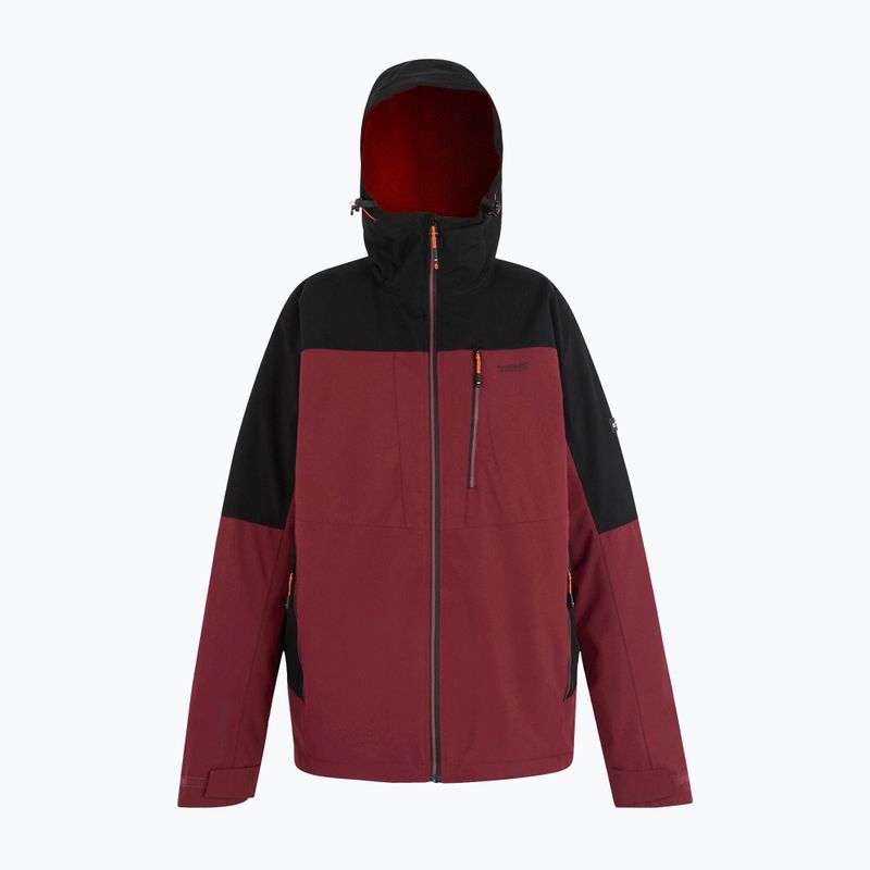 Мъжко яке 3 в 1 REGATTA Wentwood dark maroon/black 9