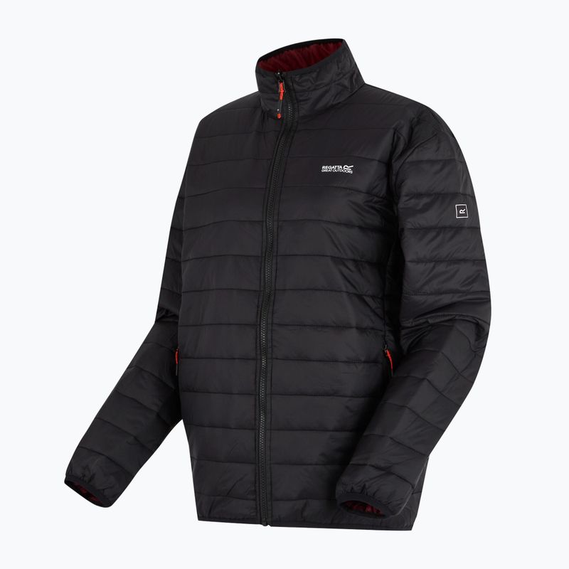 Мъжко яке 3 в 1 REGATTA Wentwood dark maroon/black 14