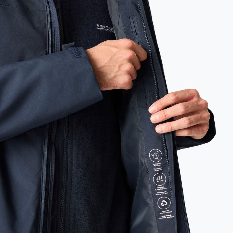 Мъжко яке 3-в-1 REGATTA Coriver 3in1 2026 navy/navy inner 8