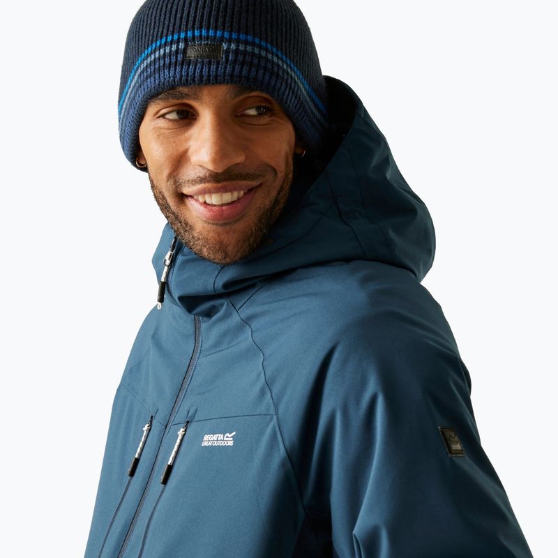 Мъжко непромокаемо яке REGATTA Highton Stretch Padded moonlight denim/navy 5