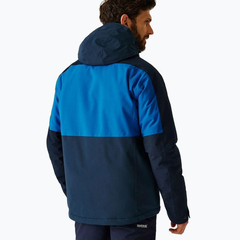 Мъжко непромокаемо яке REGATTA Maland Insulated snorkel blue/moonlight denim 3