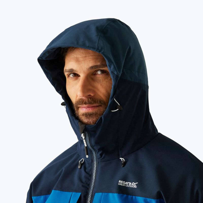 Мъжко непромокаемо яке REGATTA Maland Insulated snorkel blue/moonlight denim 4