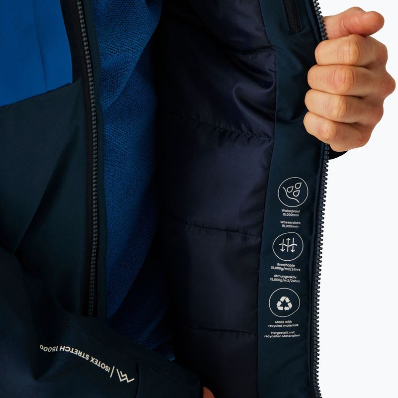Мъжко непромокаемо яке REGATTA Maland Insulated snorkel blue/moonlight denim 7