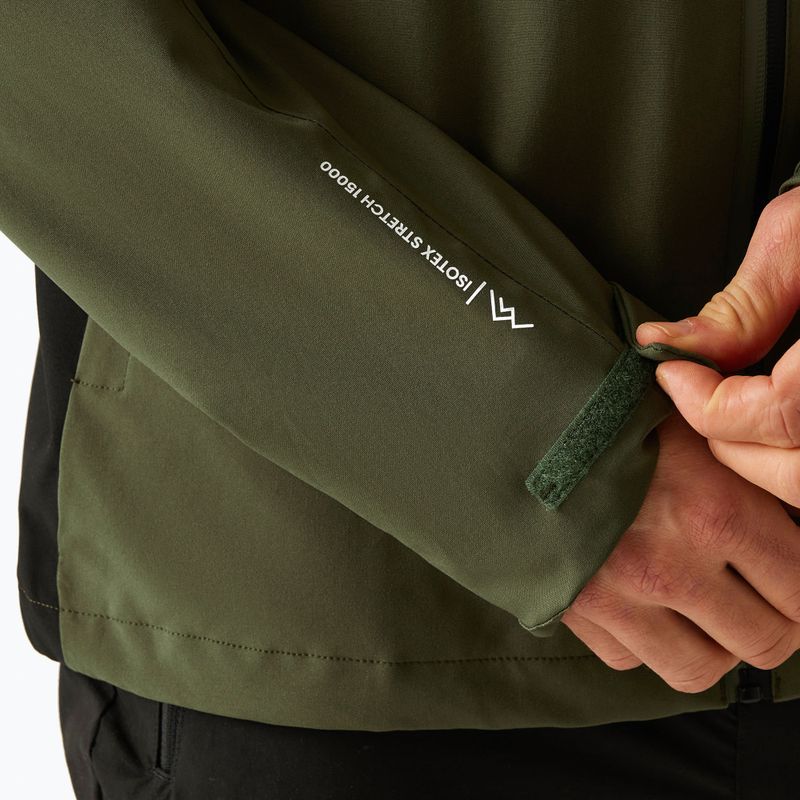 Мъжко софтшел яке REGATTA Birchdale II olive night/black 8