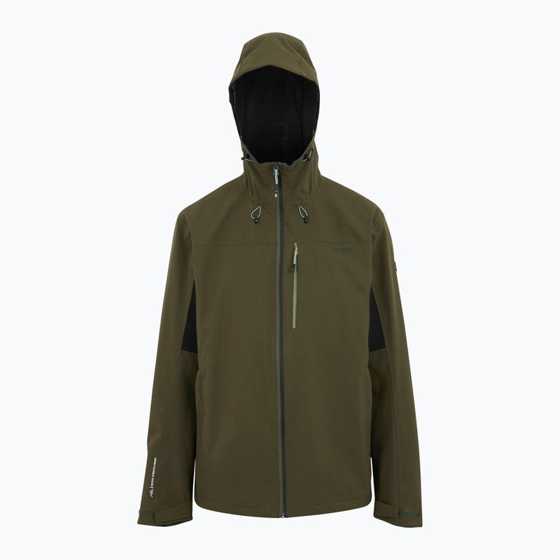Мъжко софтшел яке REGATTA Birchdale II olive night/black 10