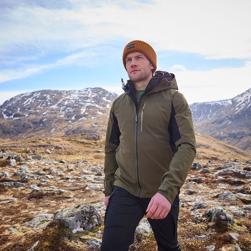 Мъжко софтшел яке REGATTA Birchdale II olive night/black 13