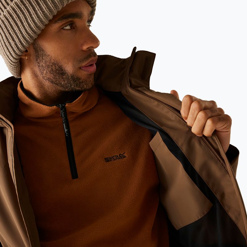 Мъжко softshell яке REGATTA Matt II nut brown 6