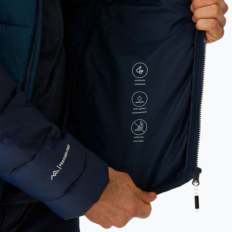 Мъжко ватирано яке REGATTA Hooded Dalent moonlight denim/navy 7