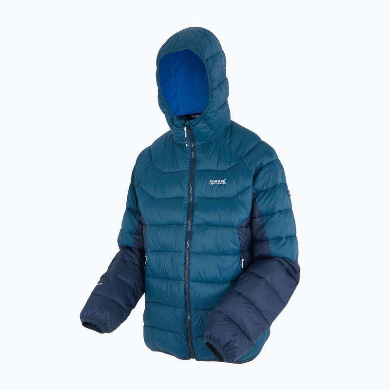 Мъжко ватирано яке REGATTA Hooded Dalent moonlight denim/navy 10