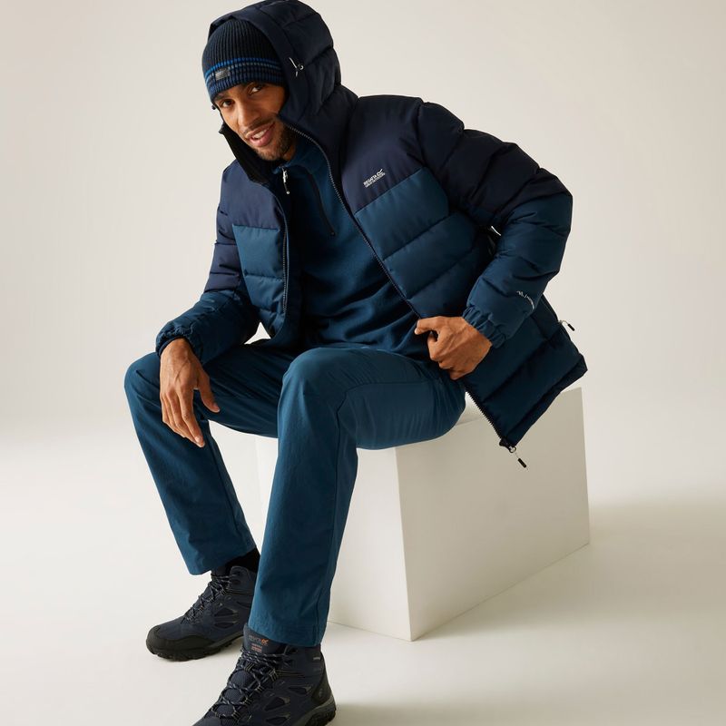 Мъжко ватирано яке REGATTA Aldthron moonlight denim/navy 10