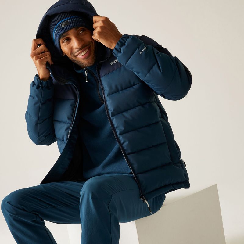 Мъжко ватирано яке REGATTA Aldthron moonlight denim/navy 11