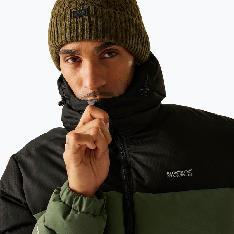 Мъжко ватирано яке REGATTA Aldthron olive night/black 6
